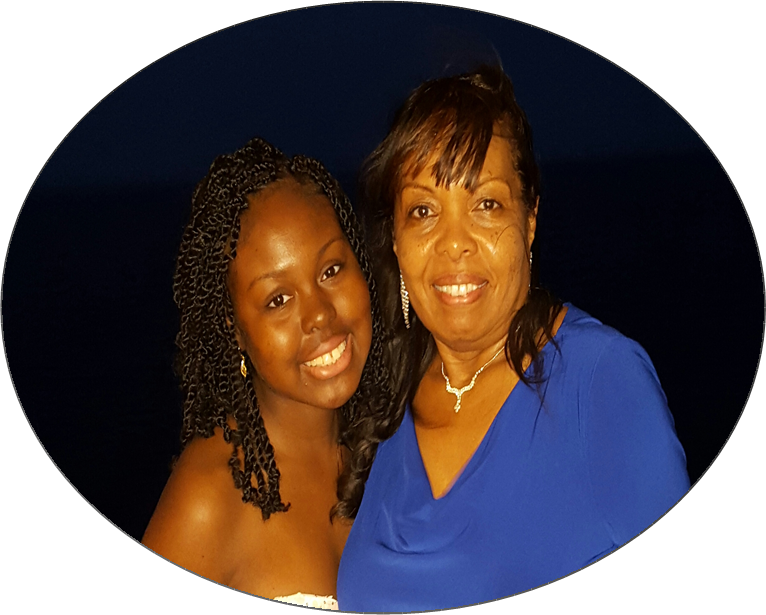 Sue Cage and her daughter, Tia, an FHF of GNO Success Story