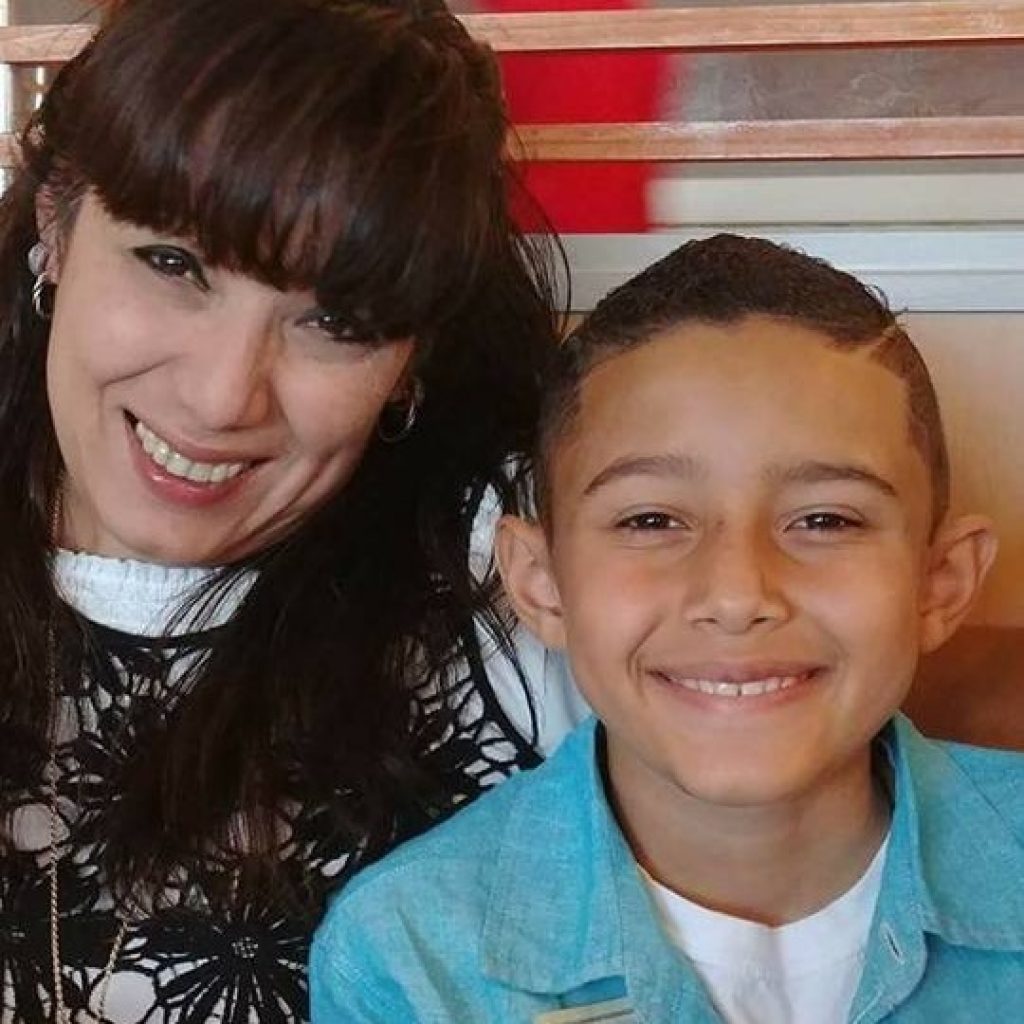 Isreal and Mom Isreal and Mon